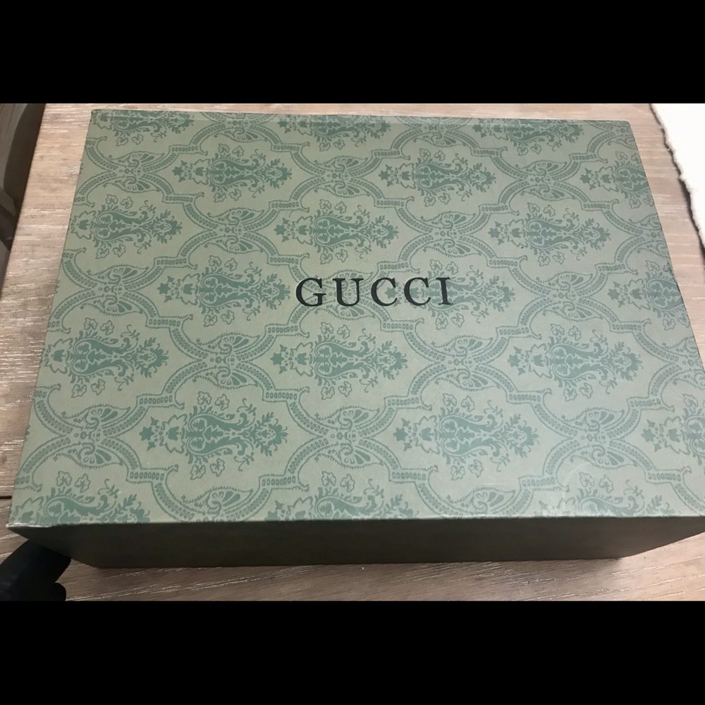 Gucci — purse with strap — “buttery soft” tan/butterscotch colored leather